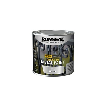 Ronseal Direct To Metal Silver Satin 250ML
