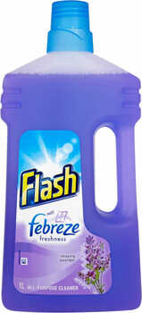 Flash APC Lavendar Bottle 1LTR