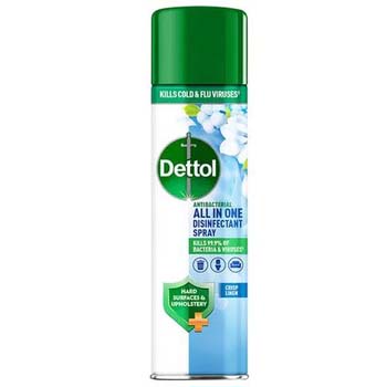 Dettol Disinfectant Spray Crisp Linen 400Ml