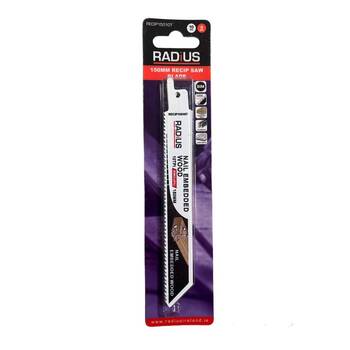 Radius 150mm 10TPI Wood Reciprocating Sabre Saw Blades 5pce