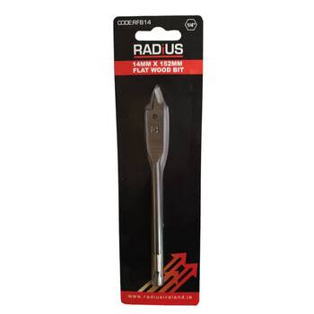Radius 14mm X 152mm Flat Wood Bit