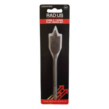 Radius 22mm X 152mm Flat Wood Bit