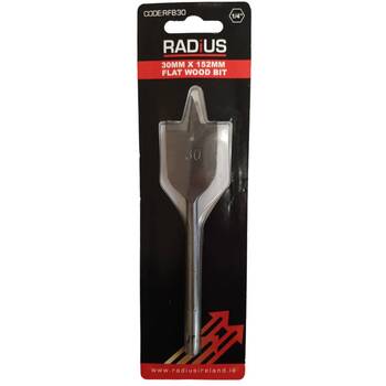 Radius 30mm X 152mm Flat Wood Bit