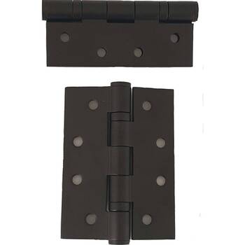 Radius Black Grade 13 Fire Hinges Clam Pack (Pair)