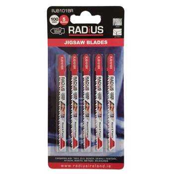 Radius 101Br 100mm 10Tpi Down Cut Jigsaw Blades