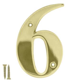 Radius Number 6 Polished Brass