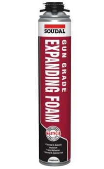 Soudal Gap Filler Expanding Foam Gun Grade 750M