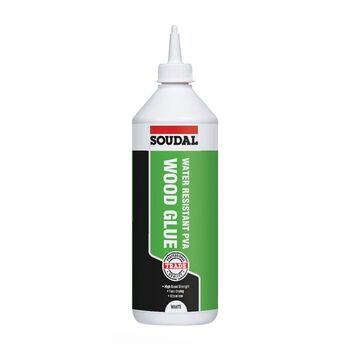 Soudal Water Resistant D3 Wood Adhesive 1Ltr