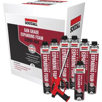 Soudal Expanding Gun Foam 750Ml Kit