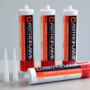 Intumescent Acoustic Mastic White 310Ml