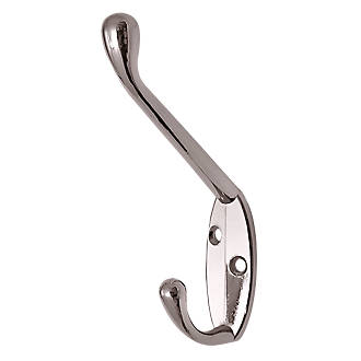 Sasta Chrome Hat & Coat Hook Single