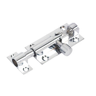 Sasta 4In Chrome Door Bolt"