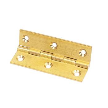Sasta 1 1/2In Brass Butt Hinges"