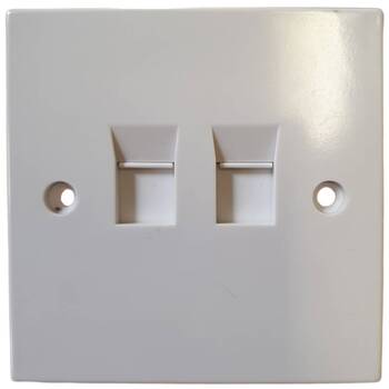 Sasta 2 Gang Data Socket Rj45 Cat5