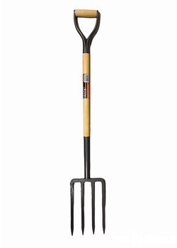 Sasta Garden Fork D Handle 46In