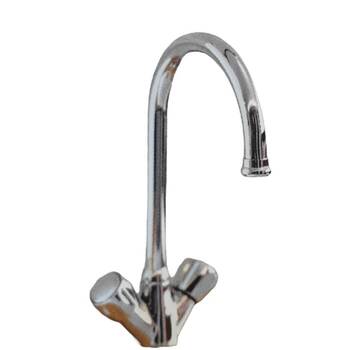 Lansdowne Monobloc Sink Mixer Soild Head Chrome