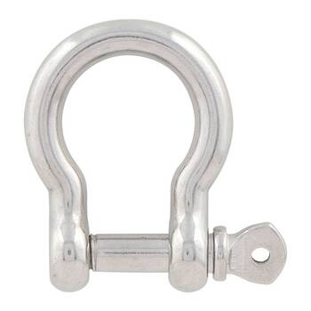 Curve Shackle 6mm Grade 316