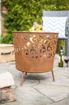 Cesta Oxidised Firebasket