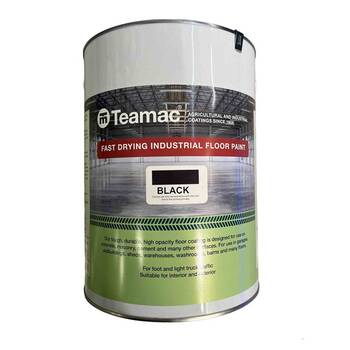 Teamac Floor Paint Black 5 Litre