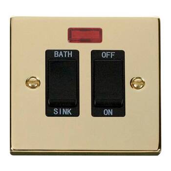 Deco Polished Brass Immersion Switch Bl