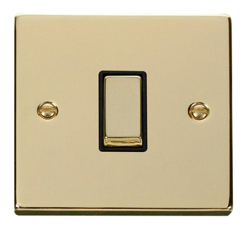 Brass Ingot 10A Switch 1 Gang