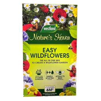 Natures Haven Easy Wildflower Mix 1.2Kg (6Sqt Mtr)