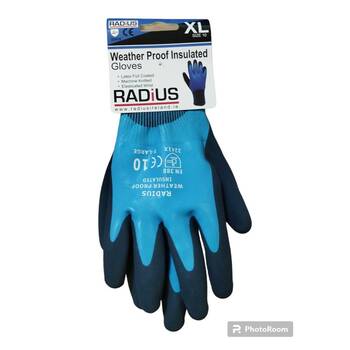 Radius Weather Proof Insulated Glove Size 10 X Large