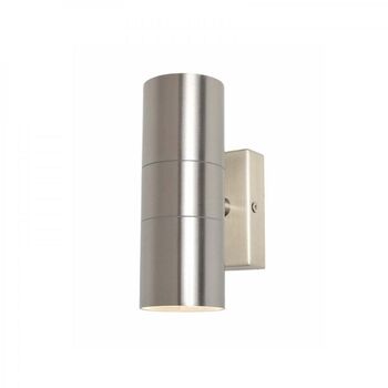 Leto Up/Down Wall Light Stainless Steel