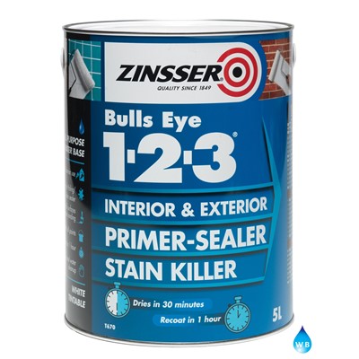 Zinseer Bulls Eye 1-2-3 Primer Sealer 5L