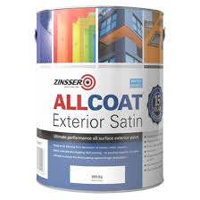 Zinsser Allcoat Exterior (Water Based) Satin 5L White